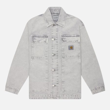 Мужская джинсовая куртка Carhartt WIP OG Arctic, цвет серый