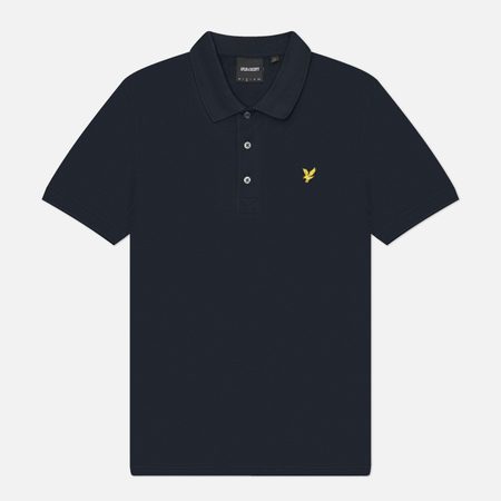 Мужское поло Lyle & Scott Jersey Cotton, цвет синий
