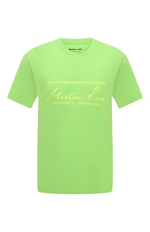 Хлопковая футболка Martine Rose