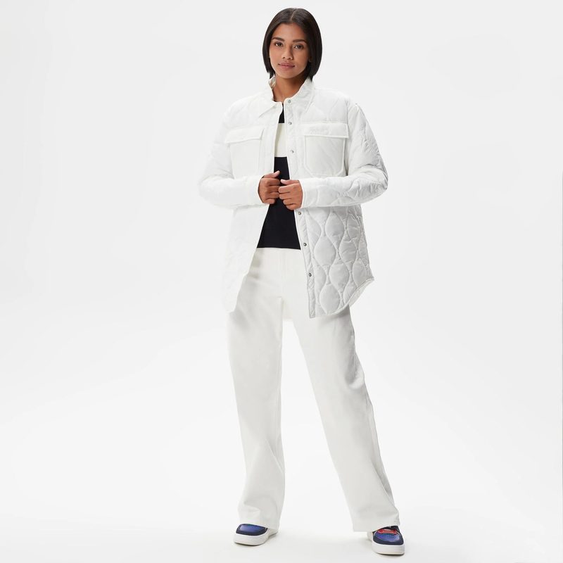 Женская стёганая куртка Lacoste с нагрудными карманами 5