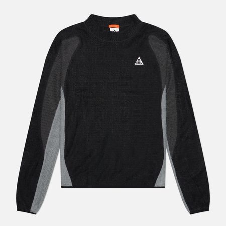Мужская толстовка Nike ACG Wolf Lichen Crew Neck, цвет чёрный