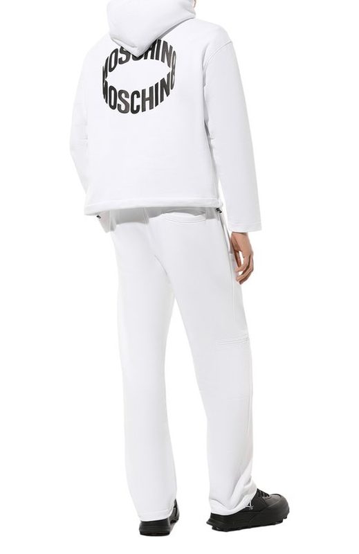 Хлопковое худи Moschino 2