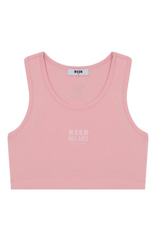 Хлопковый топ MSGM kids