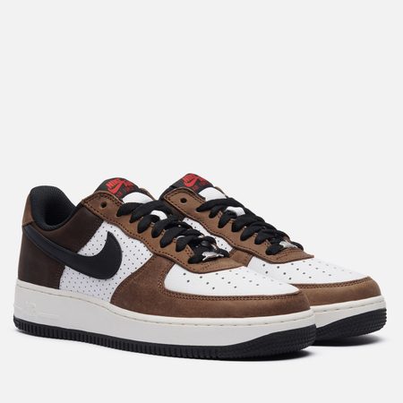 Кроссовки Nike Air Force 1 Low Retro, цвет коричневый