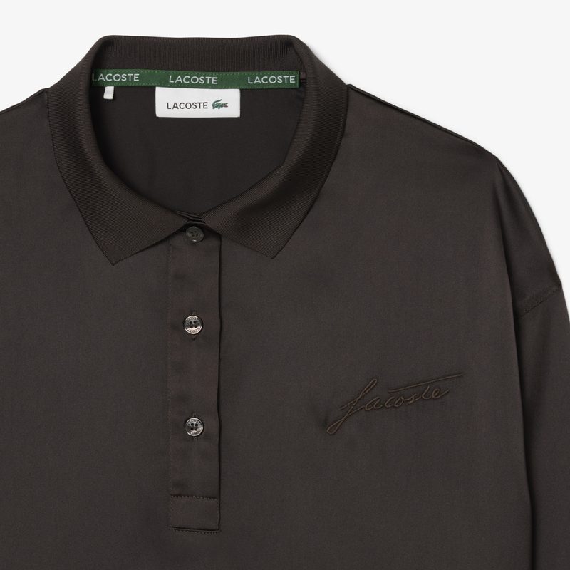 Женская рубашка Lacoste оверсайз 5
