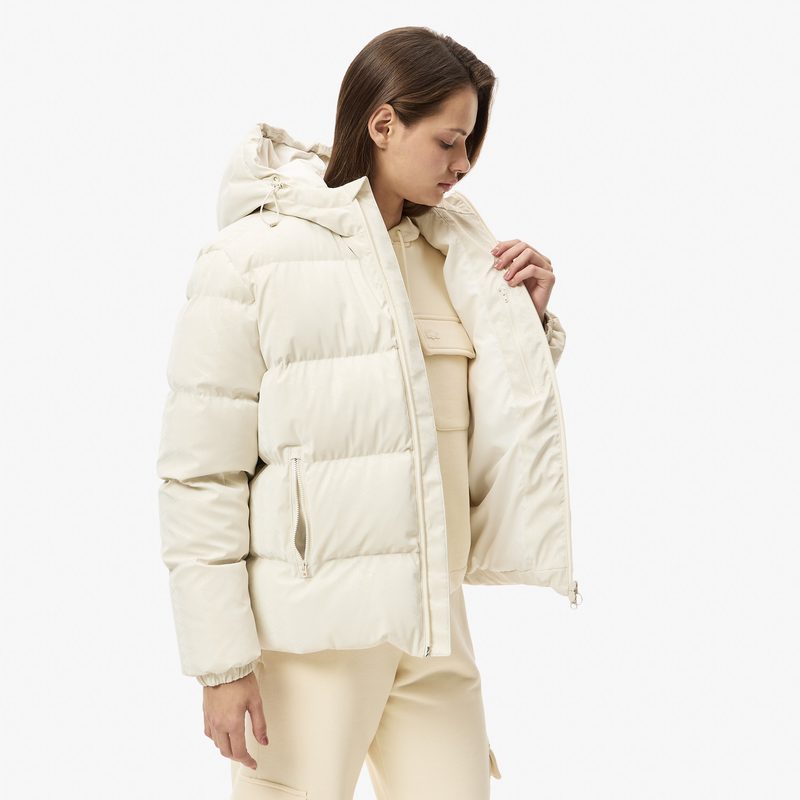Женский короткий пуховик Lacoste 4