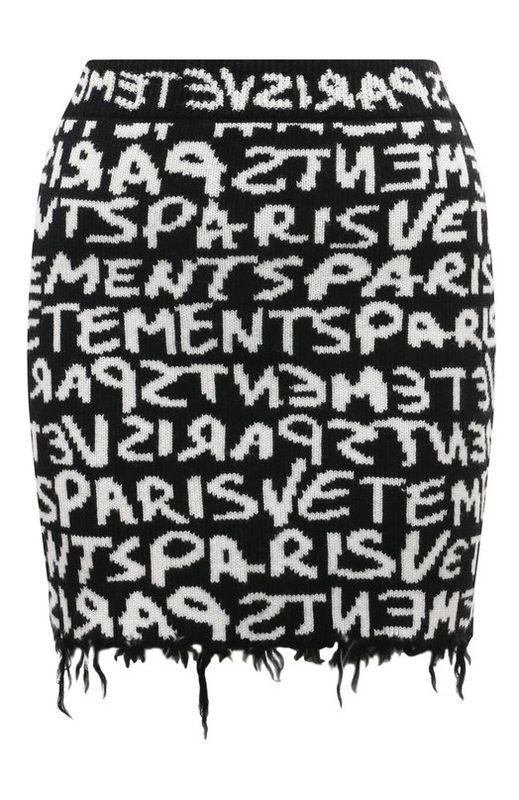 Шерстяная юбка VETEMENTS