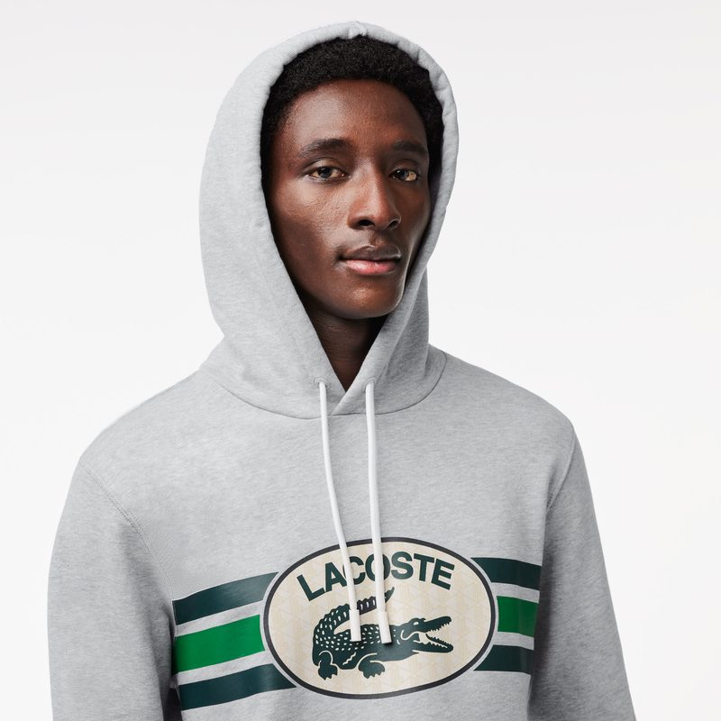 Мужское худи Lacoste свободного кроя из хлопка 3