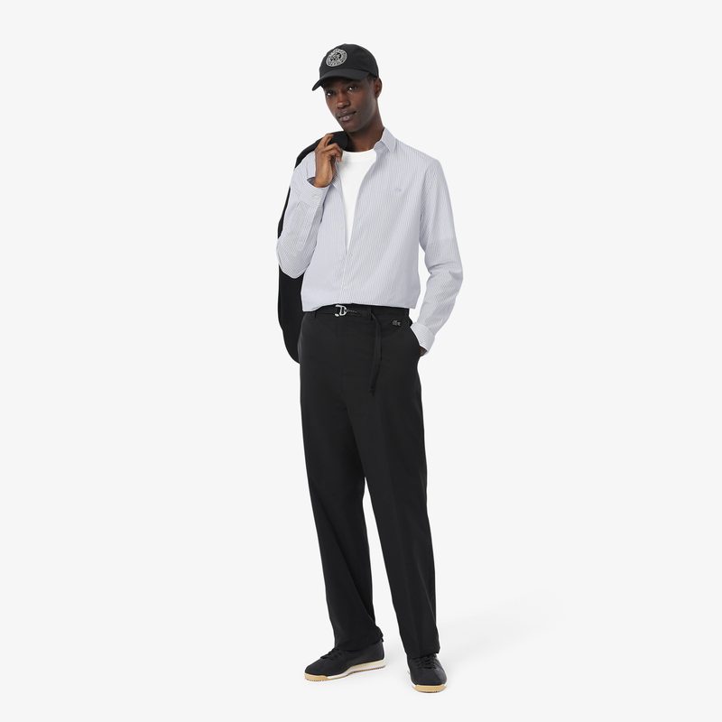 Мужская рубашка Lacoste из хлопка 4