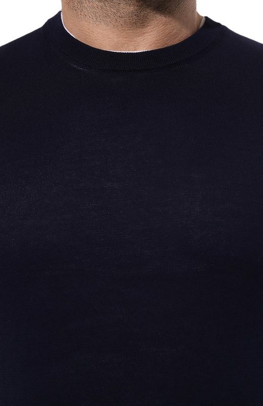Хлопковый джемпер Il Borgo Cashmere 5