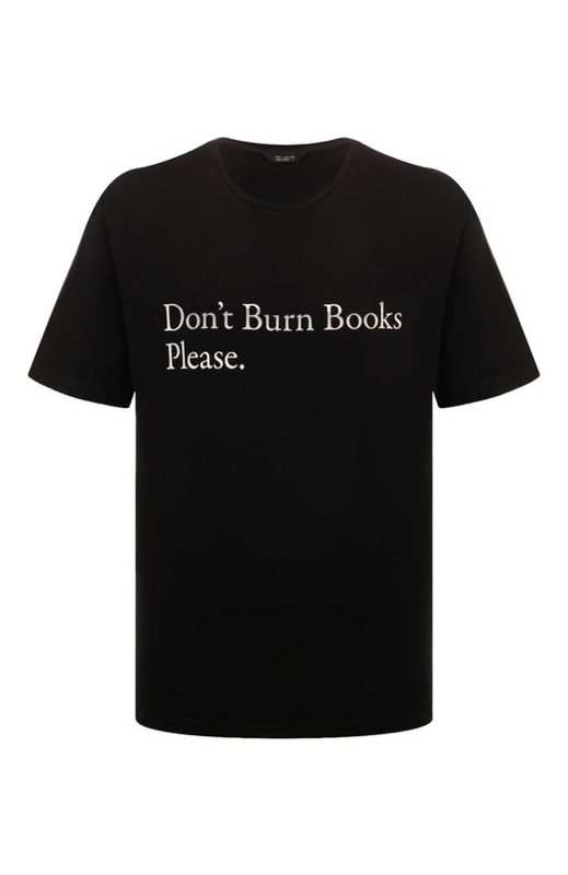 Хлопковая футболка Tee Library