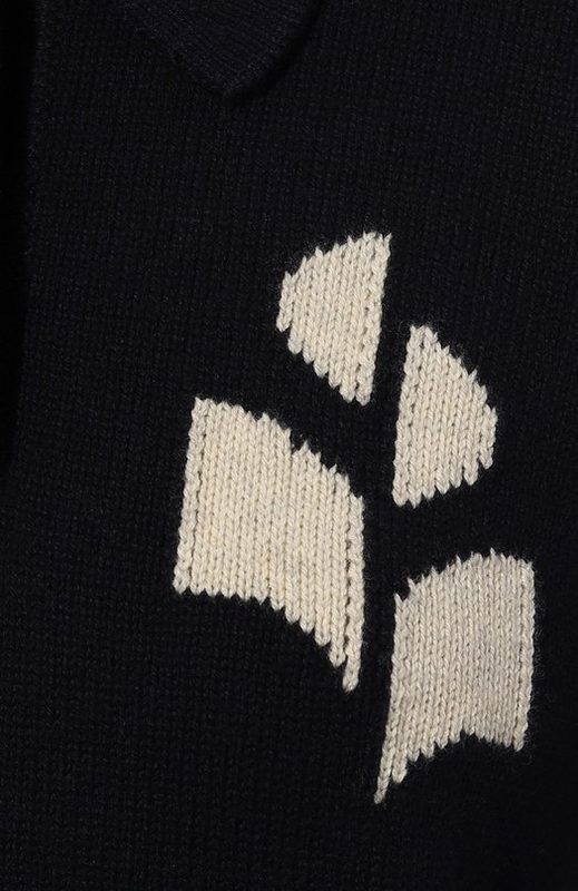 Поло из хлопка и шерсти Isabel Marant Etoile 5