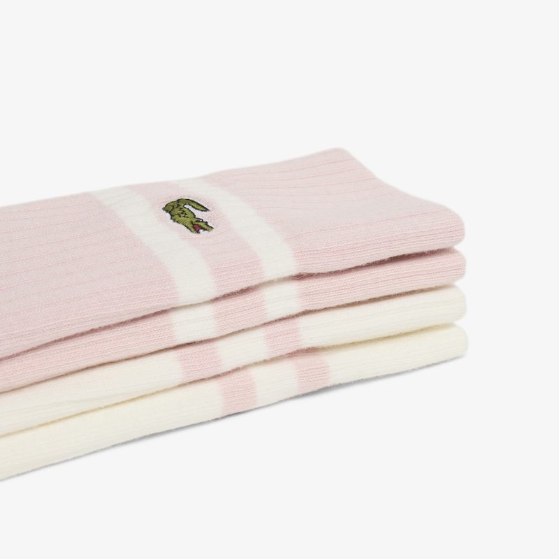 Высокие хлопковые носки Lacoste Terry Sole Унисекс 3