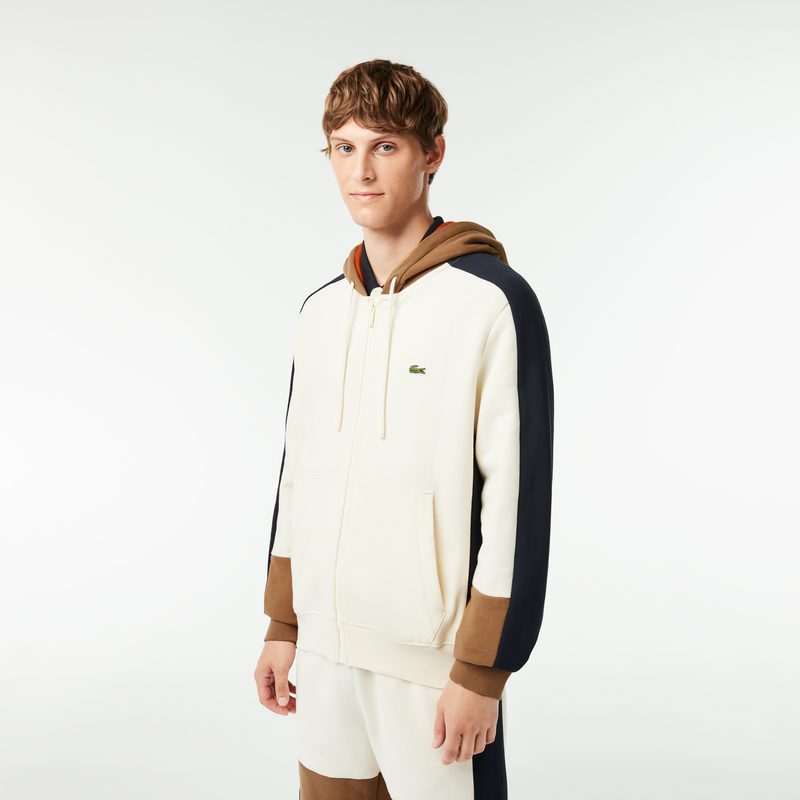 Мужское худи Lacoste с флисом