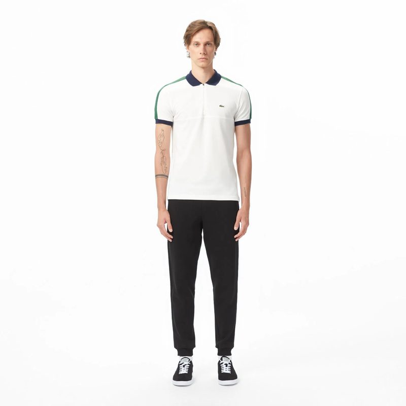 Мужские хлопковые спортивные брюки Lacoste свободного кроя