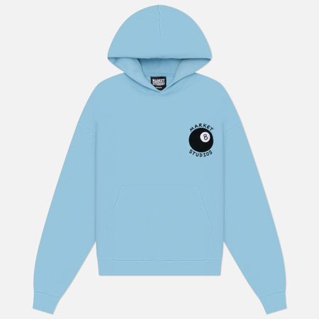 Мужская толстовка MARKET Eight Ball Hoodie, цвет голубой