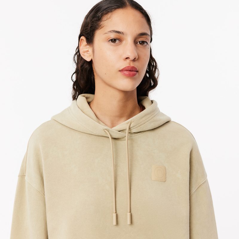 Женская толстовка Lacoste оверсайз 3
