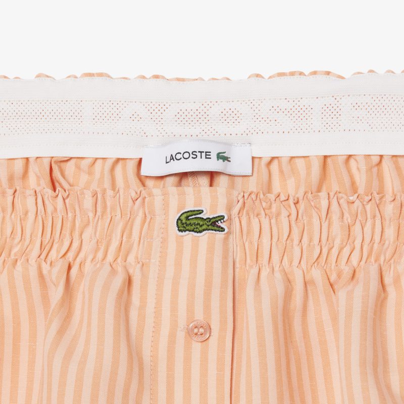 Женские шорты Lacoste из льна 5