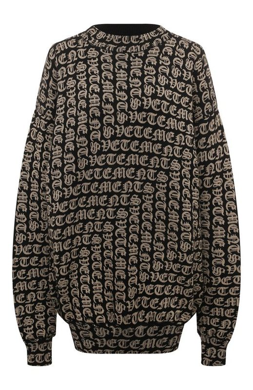 Шерстяной свитер VETEMENTS