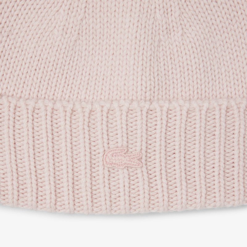 Вязаная шапка Lacoste 2