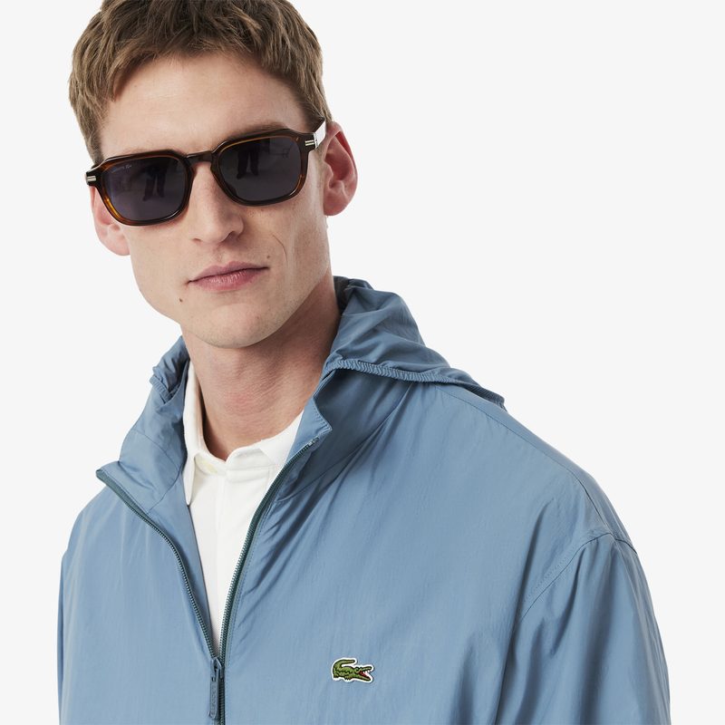 Мужская водоотталкивающая спортивная куртка Lacoste с капюшоном 3