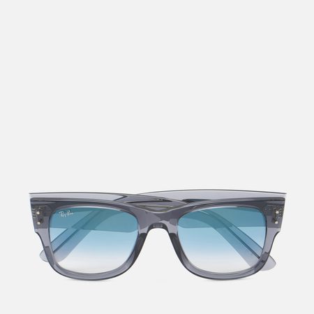 Солнцезащитные очки Ray-Ban Mega Wayfarer Low Bridge Fit, цвет серый