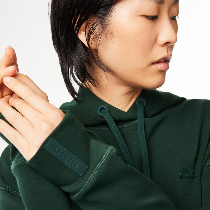 Женская толстовка Lacoste свободного кроя с капюшоном 3