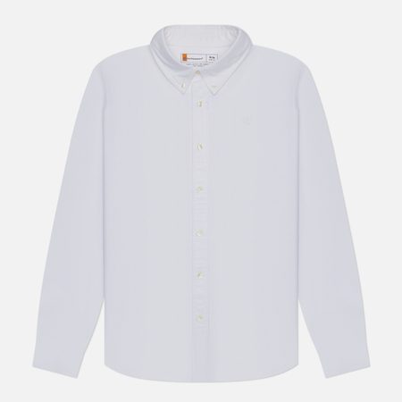 Мужская рубашка Timberland Oxford Slim, цвет белый