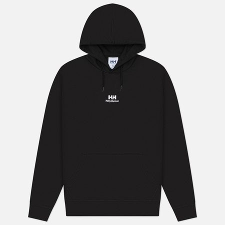 Мужская толстовка Helly Hansen Yu Hoodie 2.0, цвет чёрный