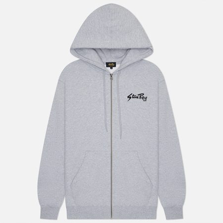 Мужская толстовка Stan Ray Stan OG Zip Hoodie, цвет серый