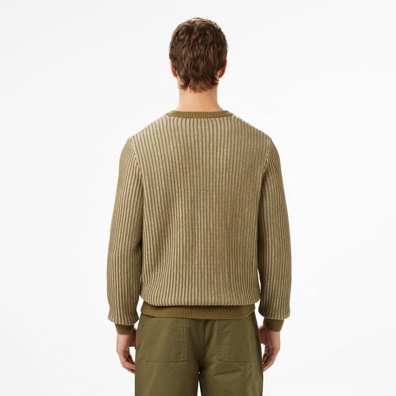 Мужской свитер Lacoste из смеси хлопка и шерсти 2