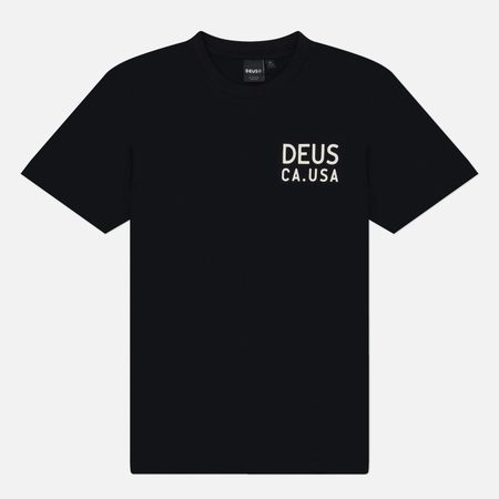 Мужская футболка Deus Ex Machina Camber, цвет чёрный