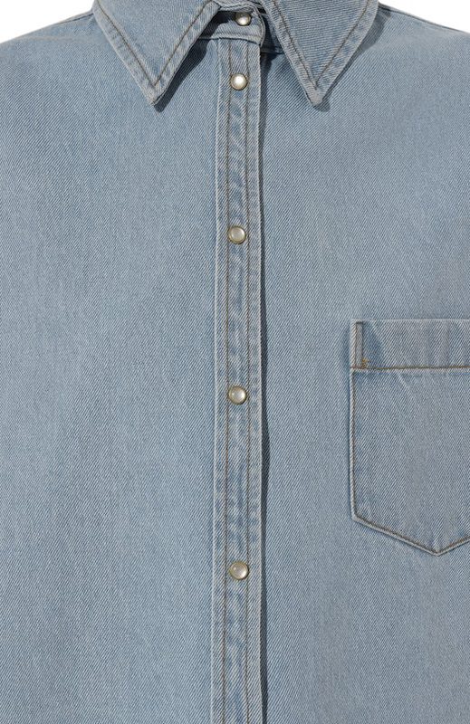 Джинсовая рубашка Forte Dei Marmi Couture 5
