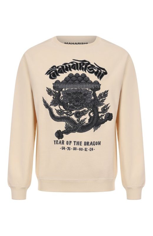 Хлопковый свитшот Maharishi