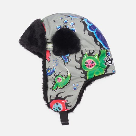 Шапка RIPNDIP Ember Aviator, цвет серый