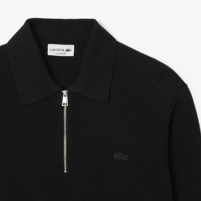 Мужской кардиган Lacoste из смеси хлопка и шерсти 5