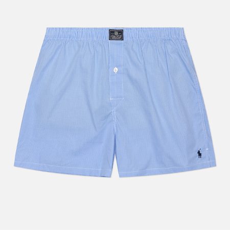 Мужские трусы Polo Ralph Lauren Classic Single Boxer, цвет голубой
