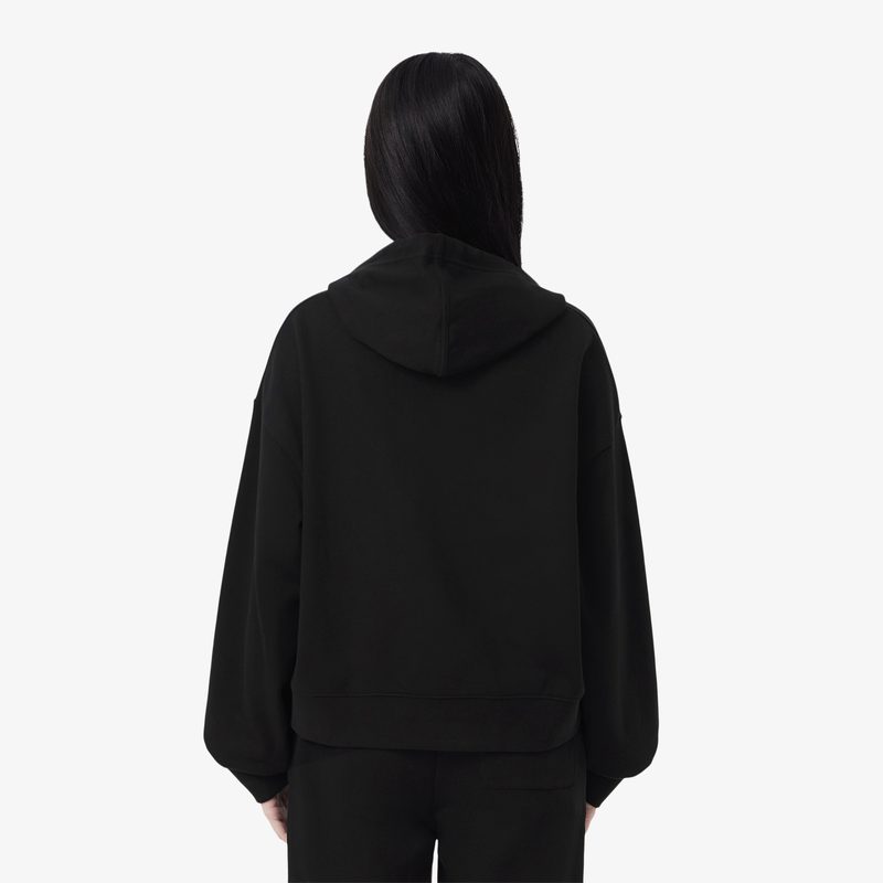 Женская флисовая толстовка Lacoste оверсайз 2