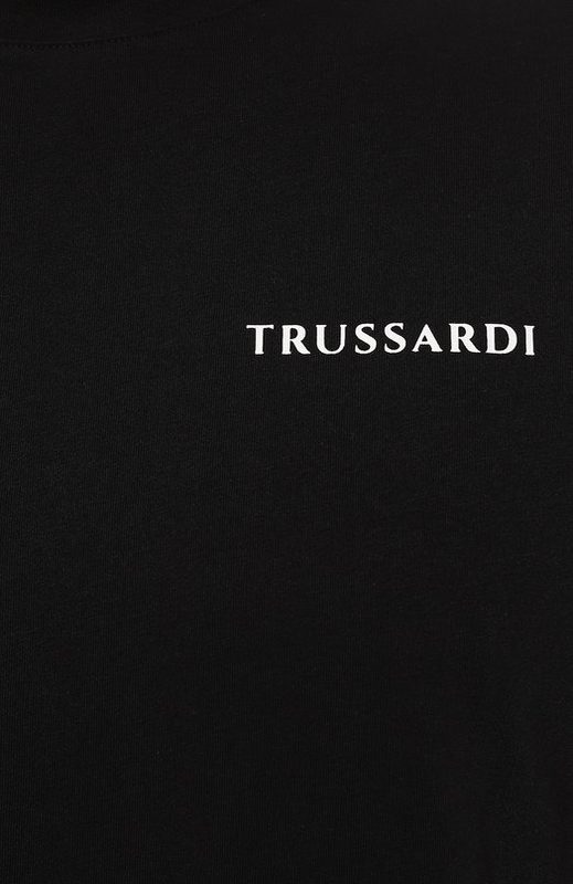 Хлопковая футболка Trussardi 5