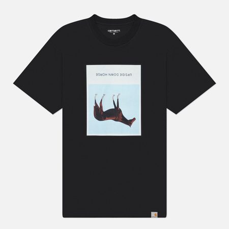 Мужская футболка Carhartt WIP Sean Hamilton 02, цвет чёрный