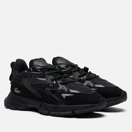 Мужские кроссовки Lacoste L003 Neo Tech, цвет чёрный
