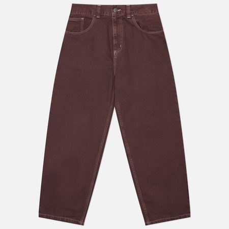 Мужские брюки Carhartt WIP Brandon, цвет бордовый
