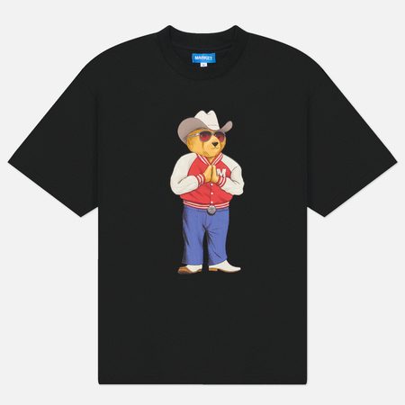 Мужская футболка MARKET Hee-Haw Bear, цвет чёрный