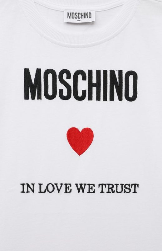 Хлопковое платье Moschino 3