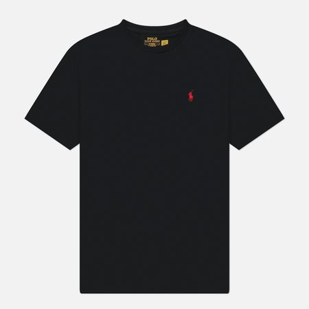 Мужская футболка Polo Ralph Lauren Classic 26/1 Jersey, цвет чёрный