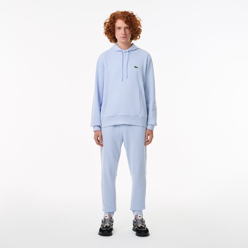 Мужская толстовка - худи Lacoste классического кроя из органического хлопка 4