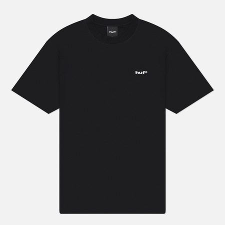 Мужская футболка HUF 89 Embroidered, цвет чёрный