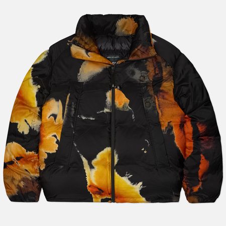 Мужской пуховик Y-3 Graphic Amber Ink Puffer PrimaLoft, цвет чёрный