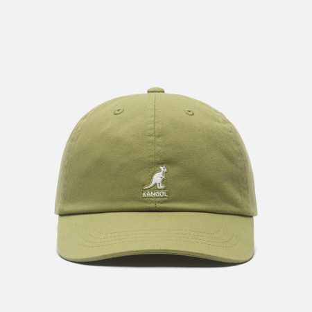Кепка Kangol Washed, цвет зелёный