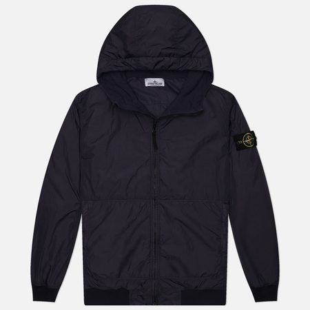 Мужская демисезонная куртка Stone Island Crinkle Reps NY PrimaLoft-TC, цвет синий